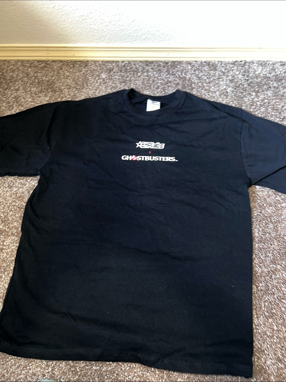 EHPLabs X Ghostbusters Graphic Black Short Sleeve Tee by EHPlabs